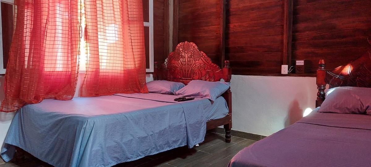 Posada Tzeltal Arroyo Agua Azul Exteriör bild